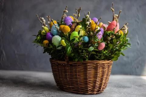 Easter card concept Foto stock