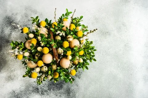 Easter card concept Stock Photos