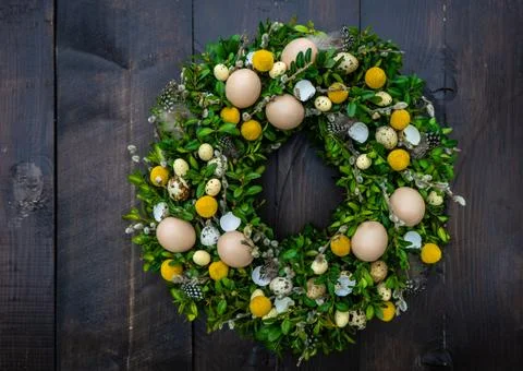 Easter card concept Stock Photos