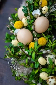 Easter card concept Stock-Fotos