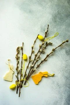 Easter card concept Stock Photos