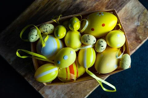 Easter card concept Stock Photos