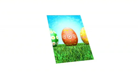 Easter Card Stock Footage