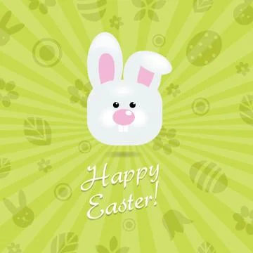 Easter card Stock Illustration