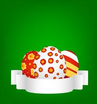 Easter card Stock-Illustration