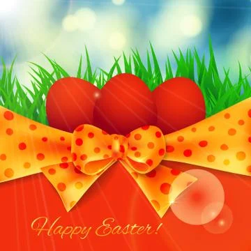Easter card Stock Illustration