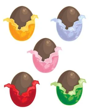 Easter card Stock Illustration