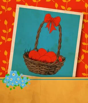 Easter card Stock Illustration