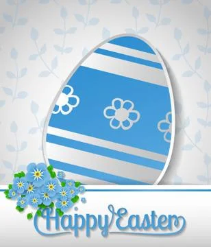 Easter card Stock Illustration