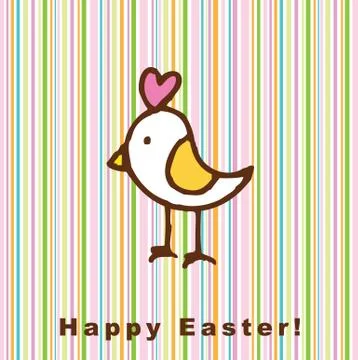 Easter card Stock Illustration