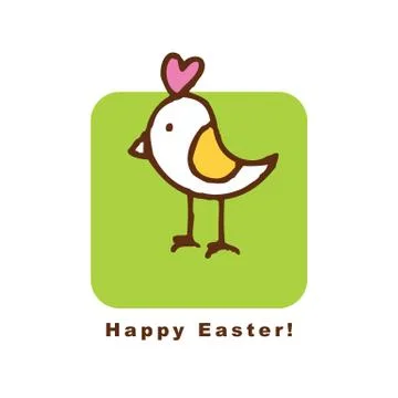 Easter card Stock Illustration
