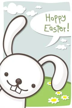 Easter card Stock Illustration