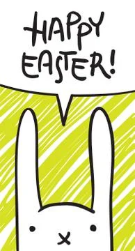 Easter card Stock Illustration