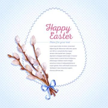 Easter card Stock Illustration