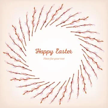 Easter card Stock Illustration