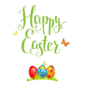 Easter card Stock Illustration