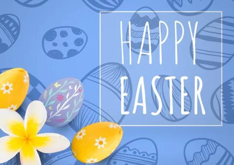 Easter Card Illustrazione stock