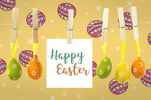 Easter card Stock Illustration