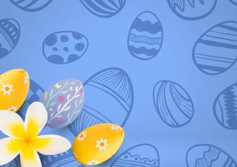Easter card 스톡 일러스트