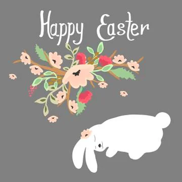 Easter card Stock Illustration
