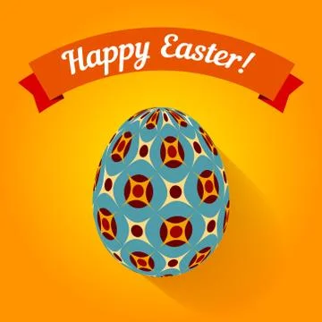 Easter card Stock Illustration