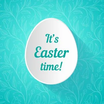 Easter card Stock Illustration