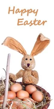 Easter card Foto stock