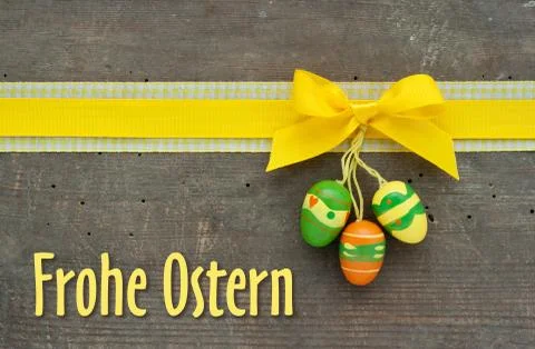 Easter card Foto stock