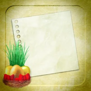 Easter card Stock Photos