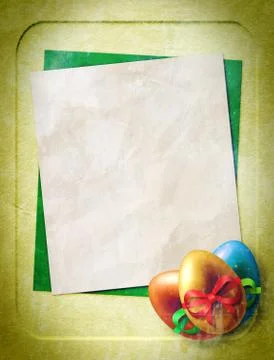 Easter card Stock Photos
