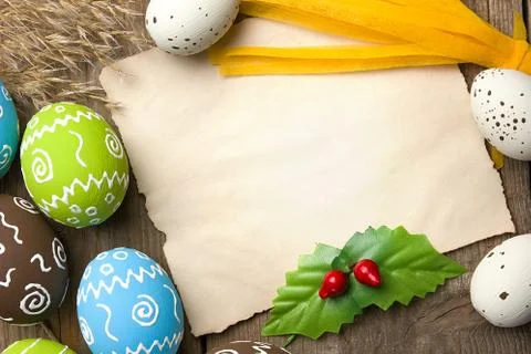 Easter card. 스톡 사진