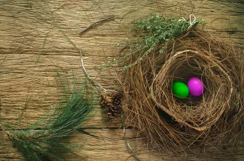 Easter card theme Stock Photos