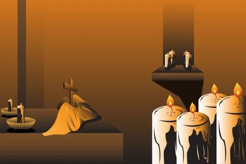 Easter celebration Stock Illustration