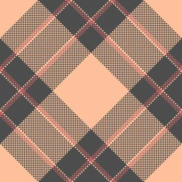 Easter check pattern background, diwali vector fabric tartan. Hounds textur.. 库存插图