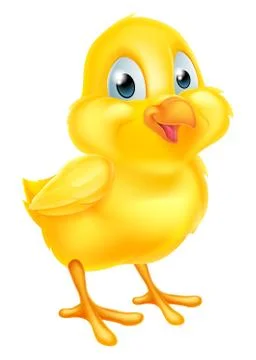 Easter Chick Baby Chicken Stock Illustration