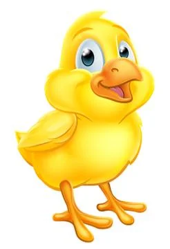 Easter Chick Baby Chicken Stock Illustration
