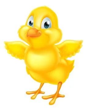 Easter Chick Stock Illustration