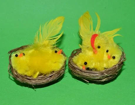 Easter chicks Stock Photos
