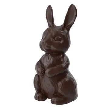 Easter Chocolate Bunny Illustrazione stock