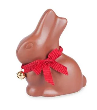 Easter chocolate bunny Stock Photos