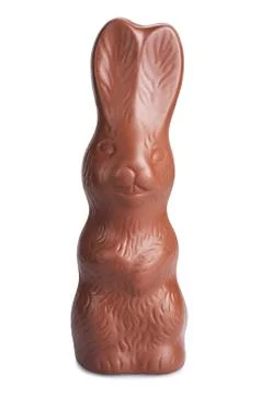 Easter chocolate bunny Stock Photos