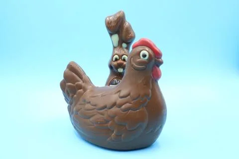 Easter Chocolate Composition Stock Photos