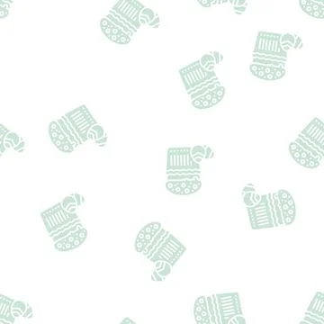 Easter christianity glyph seamless pattern 스톡 일러스트