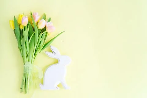 Easter colored eggs Stock Photos