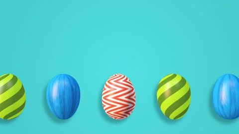 Easter colorful eggs Concept of easter day celebration with copyspace イラスト素材