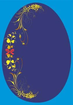 Easter composition, Stock Illustration