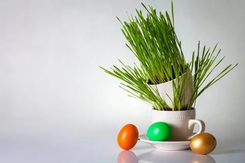 Easter composition Foto stock