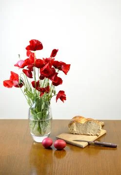 Easter composition Stock Photos