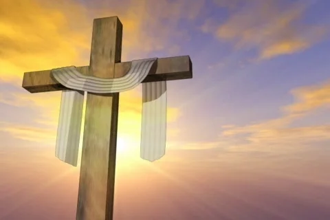 Easter Cross Stock Footage 335034