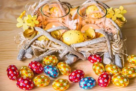 Easter cross. Stock Photos